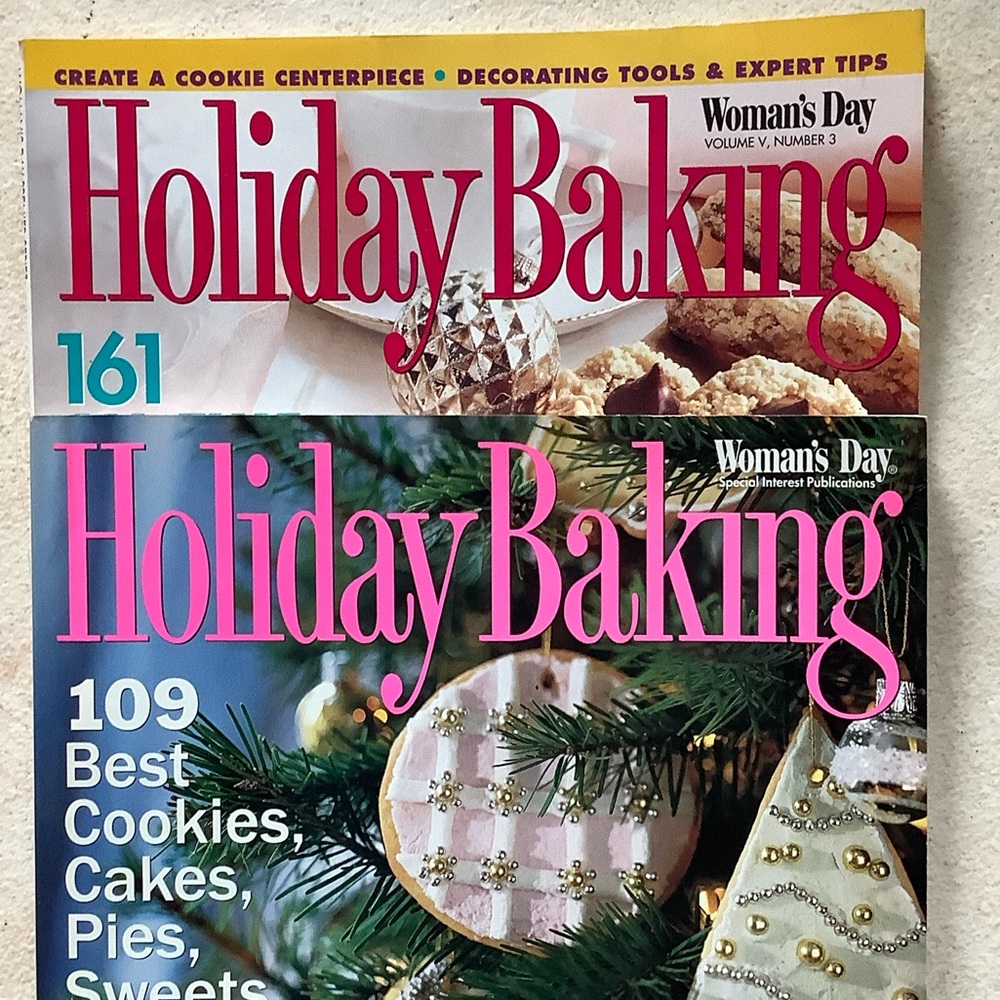 Holiday Baking Magazines - 2 editions